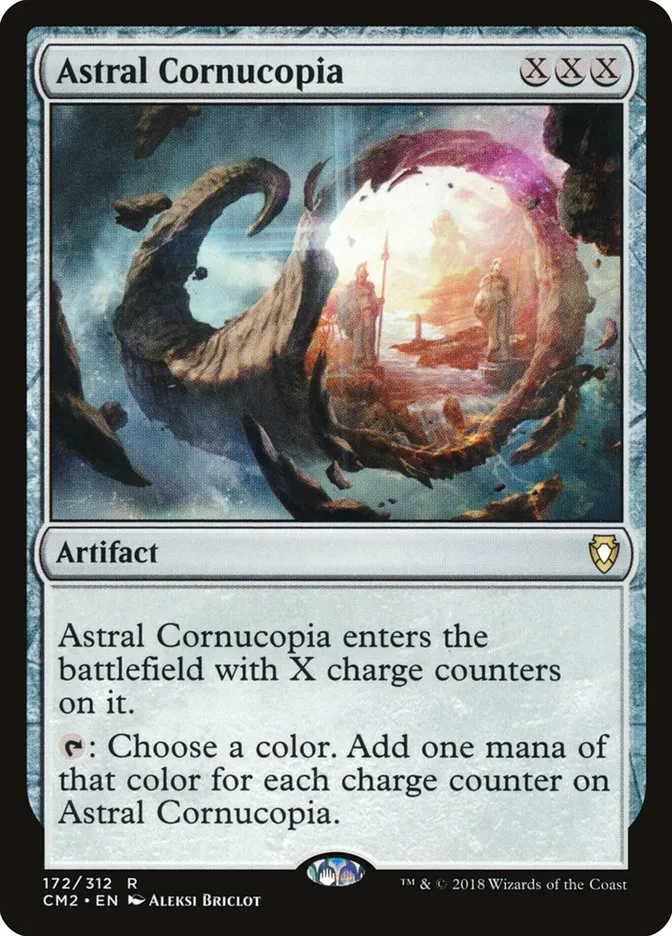 2018 Commander Anthology Volume II Astral Cornucopia #172 rare card image