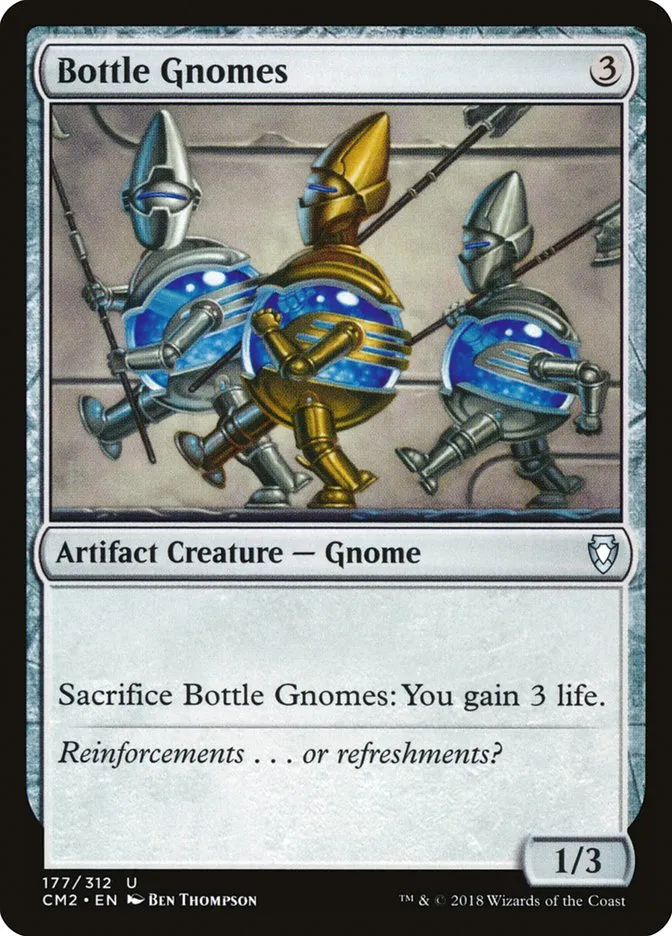 2018 Commander Anthology Volume II Bottle Gnomes uncommon #177 uncommon card image