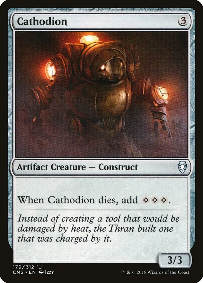 2018 Commander Anthology Volume II Cathodion uncommon #179 uncommon card image