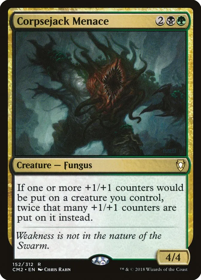 2018 Commander Anthology Volume II Corpsejack Menace rare #152 rare card image