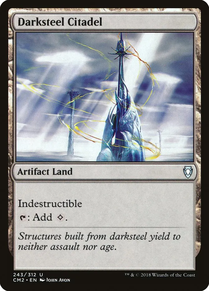 2018 Commander Anthology Volume II Darksteel Citadel uncommon #243 uncommon card image