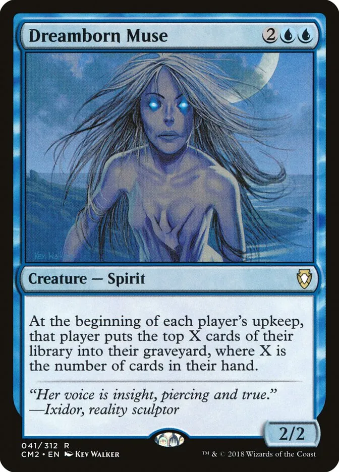 2018 Commander Anthology Volume II Dreamborn Muse rare #41 rare card image