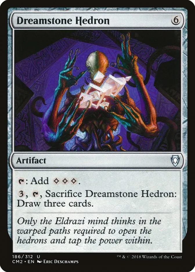 2018 Commander Anthology Volume II Dreamstone Hedron #186 uncommon card image