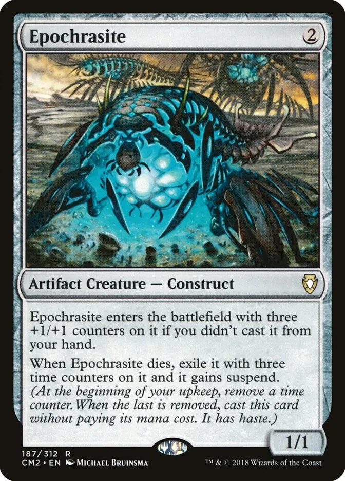 2018 Commander Anthology Volume II Epochrasite #187 rare card image