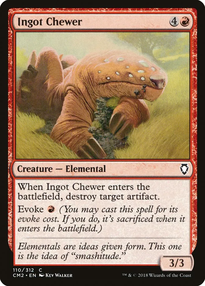 2018 Commander Anthology Volume II Ingot Chewer common #110 common card image