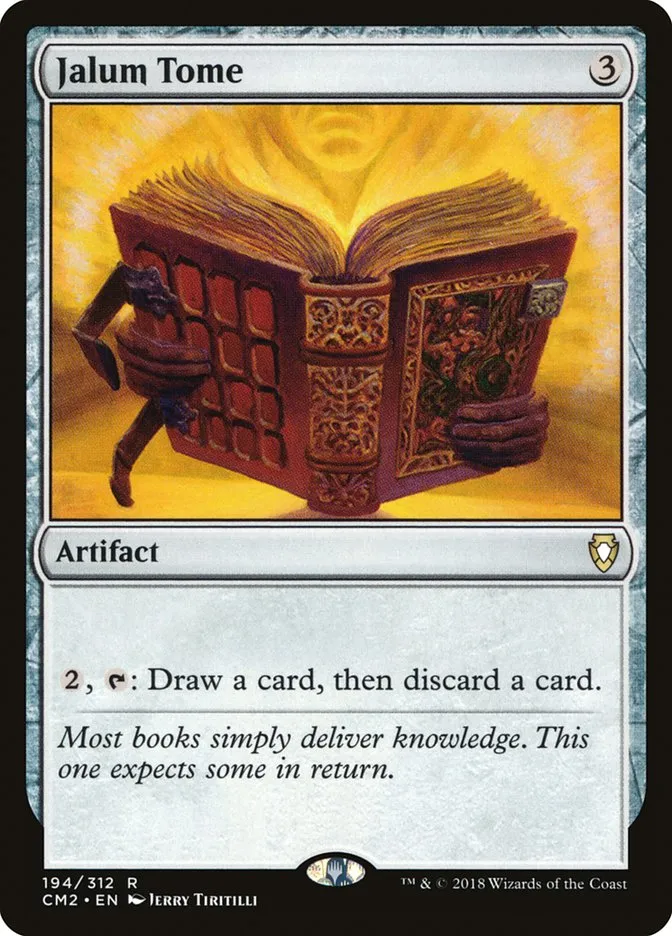 2018 Commander Anthology Volume II Jalum Tome #194 rare card image