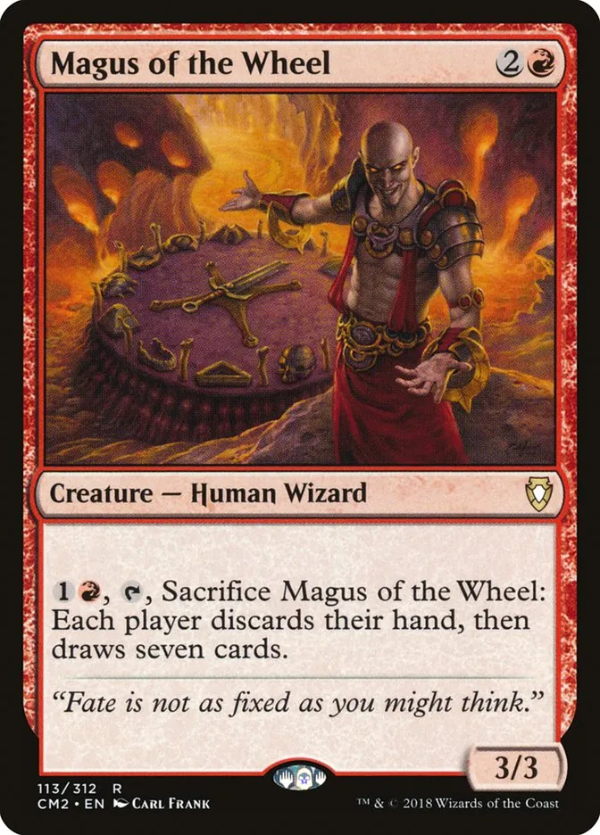 2018 Commander Anthology Volume II Magus of the Wheel #113 rare card image