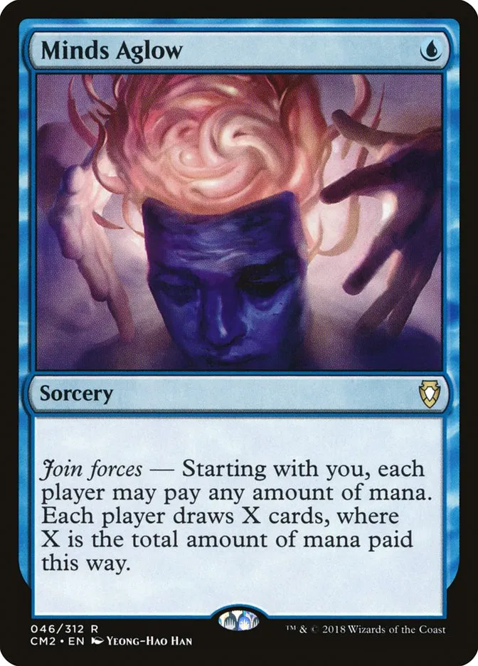 2018 Commander Anthology Volume II Minds Aglow rare #46 rare card image