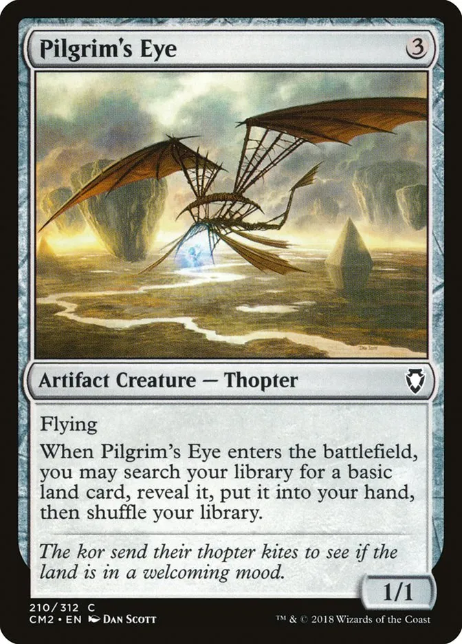 2018 Commander Anthology Volume II Pilgrim's Eye common #210 common card image