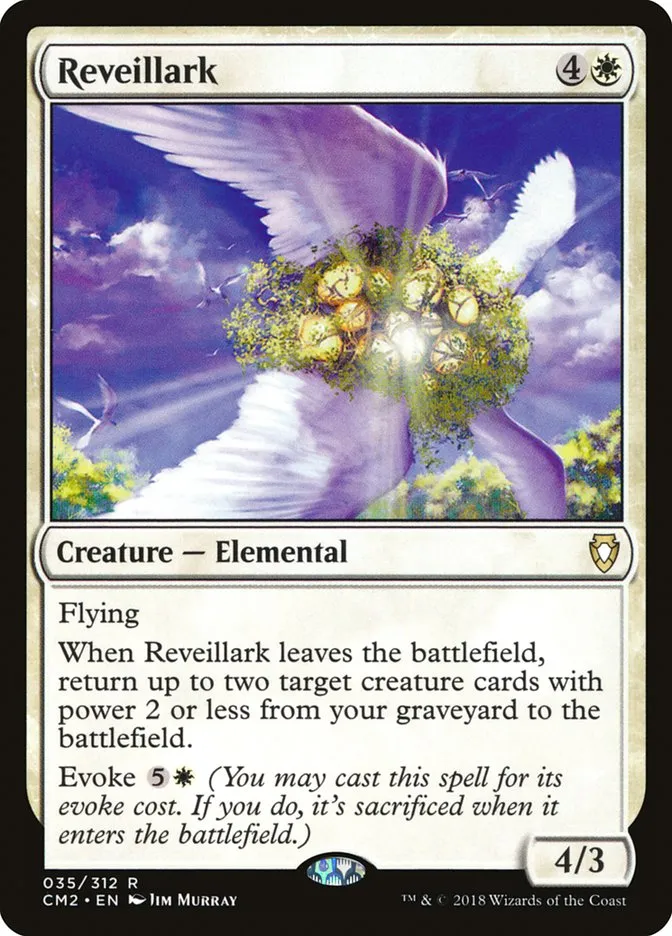 2018 Commander Anthology Volume II Reveillark rare #35 rare card image