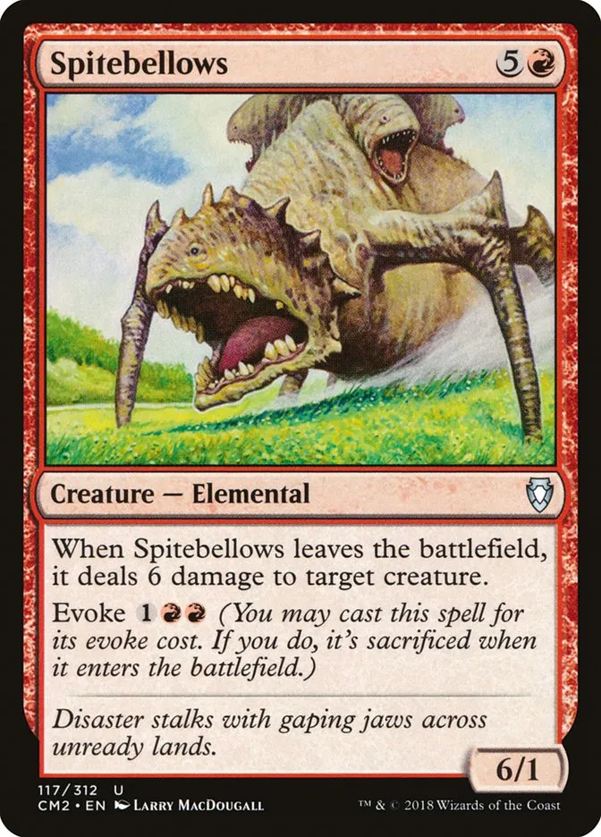 2018 Commander Anthology Volume II Spitebellows uncommon #117 uncommon card image