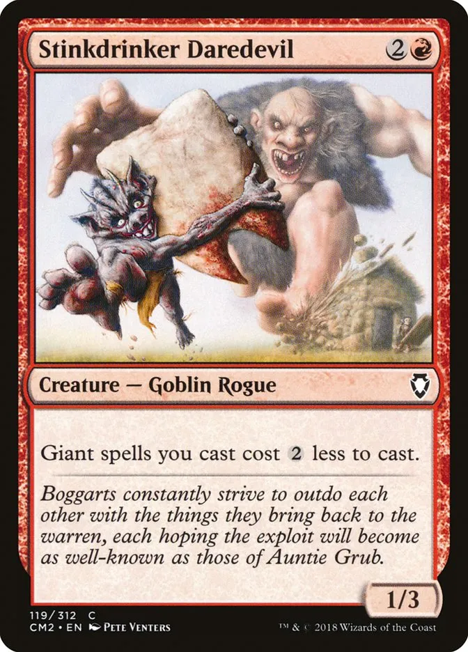 2018 Commander Anthology Volume II Stinkdrinker Daredevil common #119 common card image
