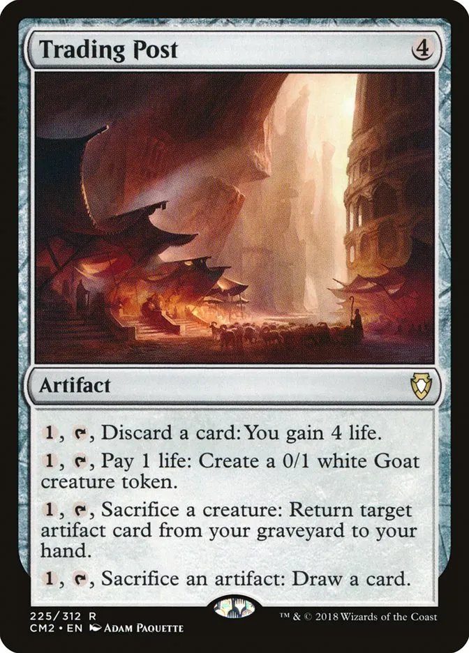 2018 Commander Anthology Volume II Trading Post #225 rare card image