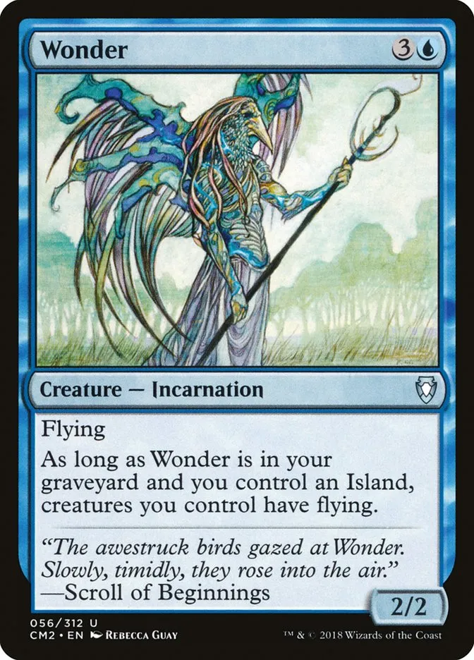 2018 Commander Anthology Volume II Wonder uncommon #56 uncommon card image