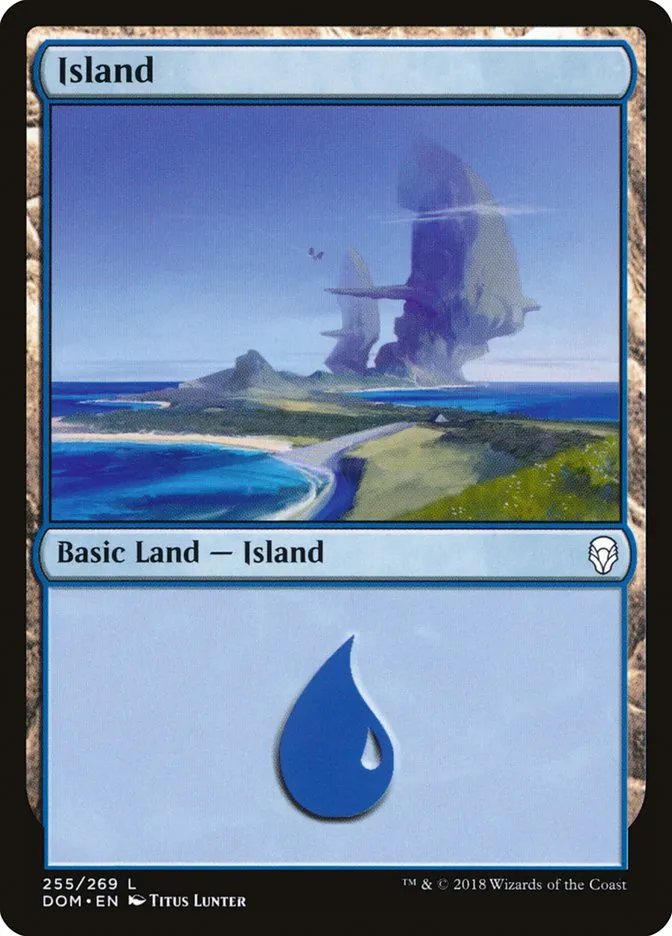 2018 Dominaria Island common #255 common card image