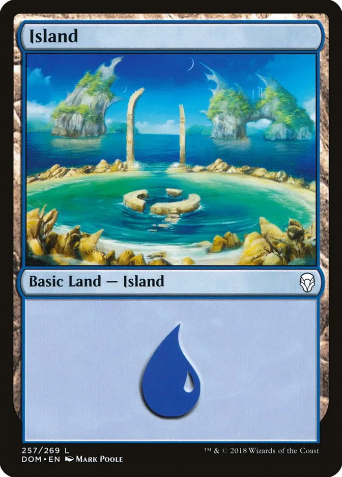 2018 Dominaria Island common #257 common card image