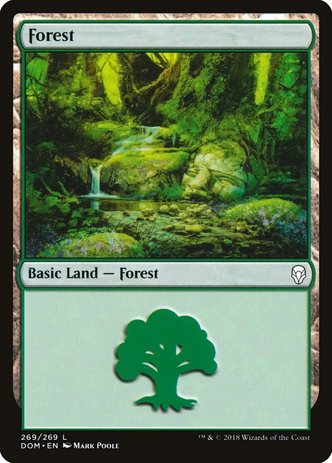 2018 Dominaria Forest common #269 common card image