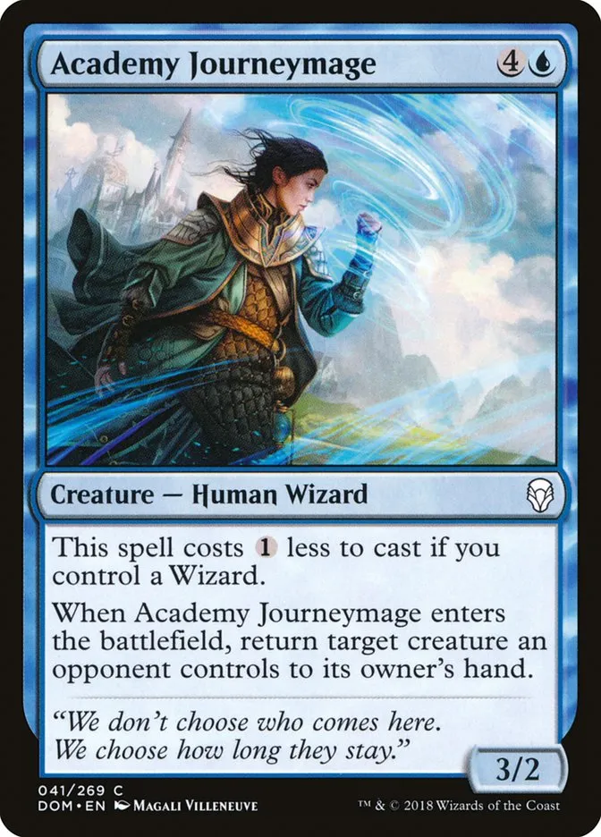 2018 Dominaria Academy Journeymage #41 common card image