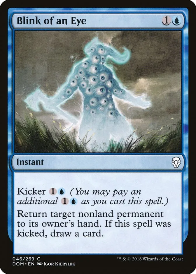 2018 Dominaria Blink of an Eye #46 common card image