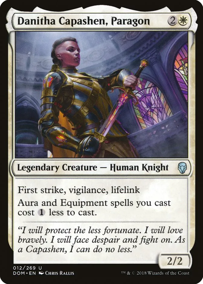 2018 Dominaria Danitha Capashen, Paragon #12 uncommon card image