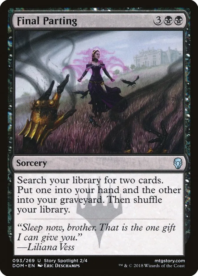 2018 Dominaria Final Parting uncommon #93 uncommon card image