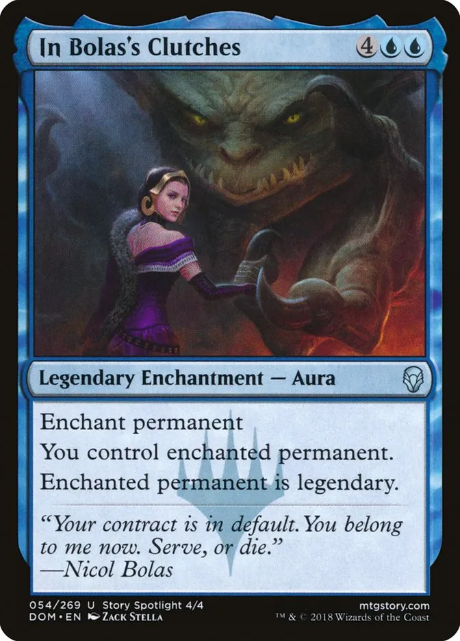 2018 Dominaria In Bolas's Clutches #54 uncommon card image