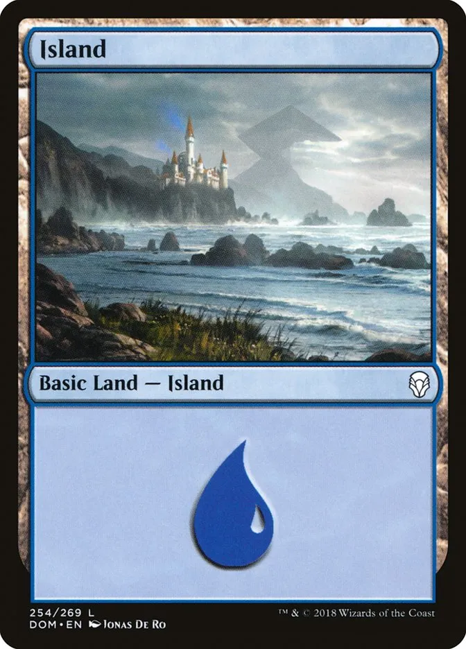 2018 Dominaria Island common #254 common card image
