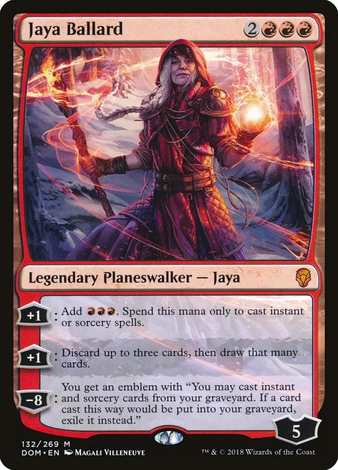 2018 Dominaria Jaya Ballard #132 mythic card image