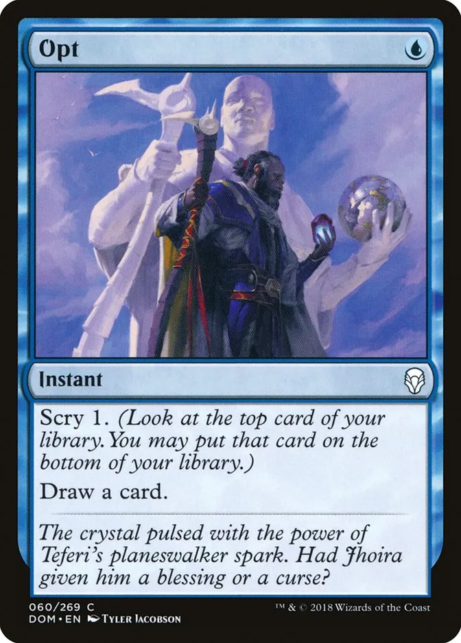 2018 Dominaria Opt common #60 common card image