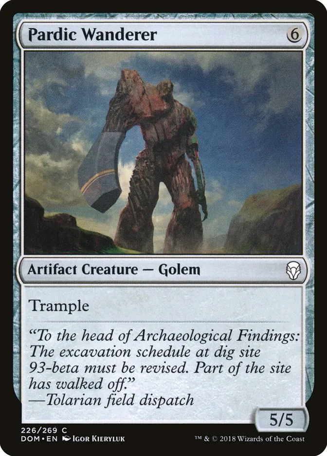 2018 Dominaria Pardic Wanderer common #226 common card image