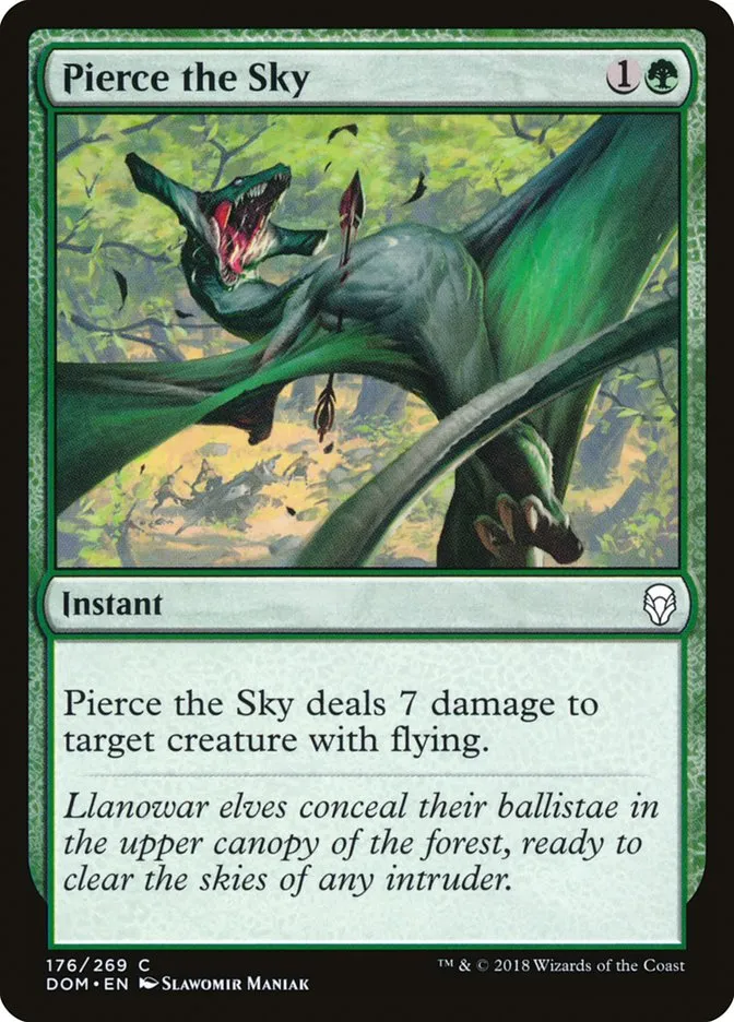 2018 Dominaria Pierce the Sky #176 common card image