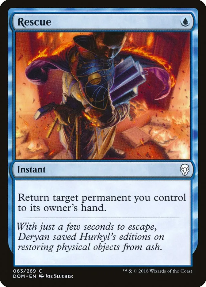 2018 Dominaria Rescue common #63 common card image