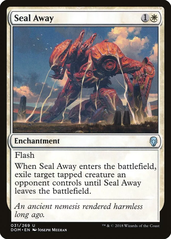 2018 Dominaria Seal Away #31 uncommon card image