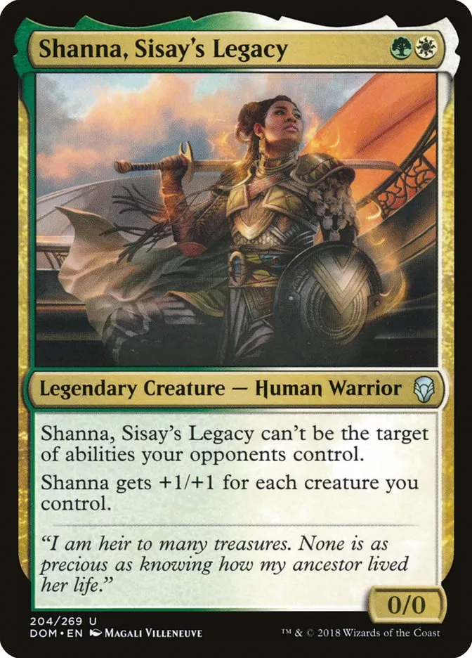 2018 Dominaria Shanna, Sisay's Legacy #204 uncommon card image