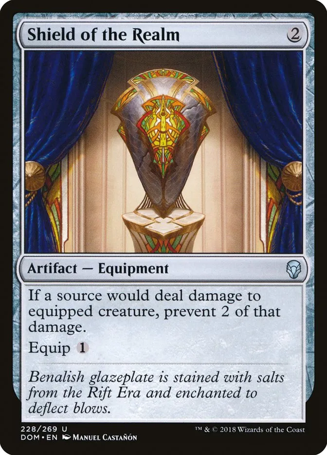 2018 Dominaria Shield of the Realm #228 uncommon card image
