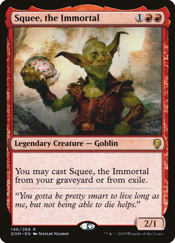 2018 Dominaria Squee, the Immortal #146 rare card image