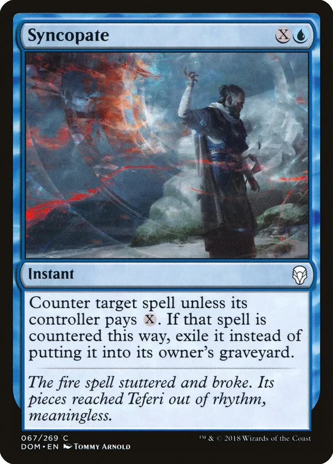 2018 Dominaria Syncopate common #67 common card image