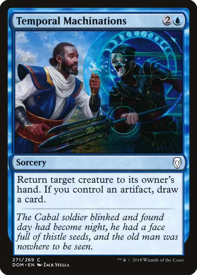 2018 Dominaria Temporal Machinations common #271 common card image
