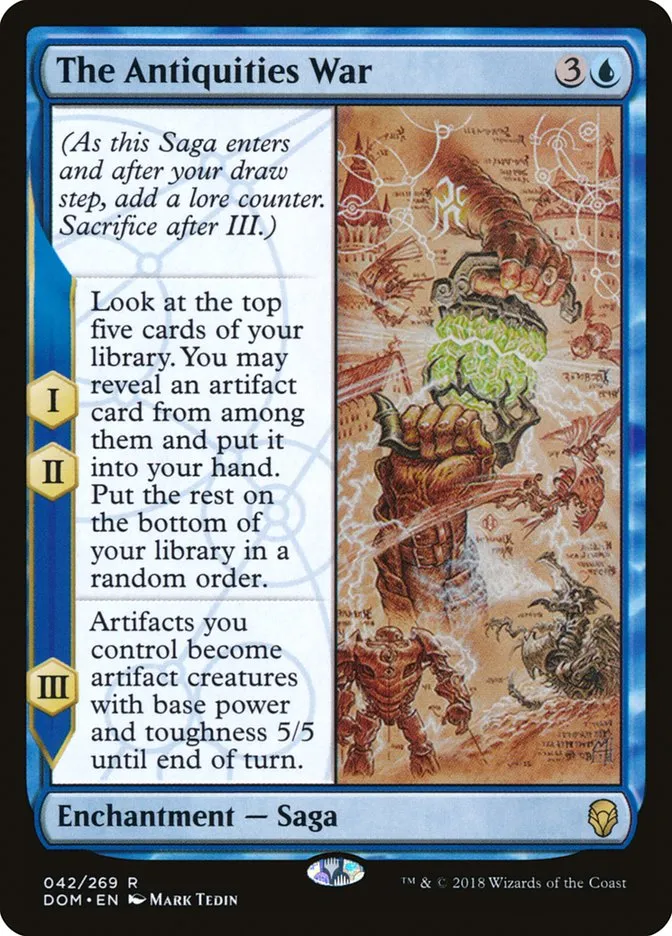 2018 Dominaria The Antiquities War #42 rare card image