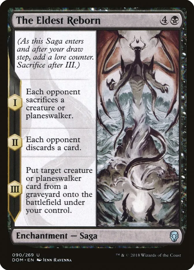 2018 Dominaria The Eldest Reborn #90 uncommon card image