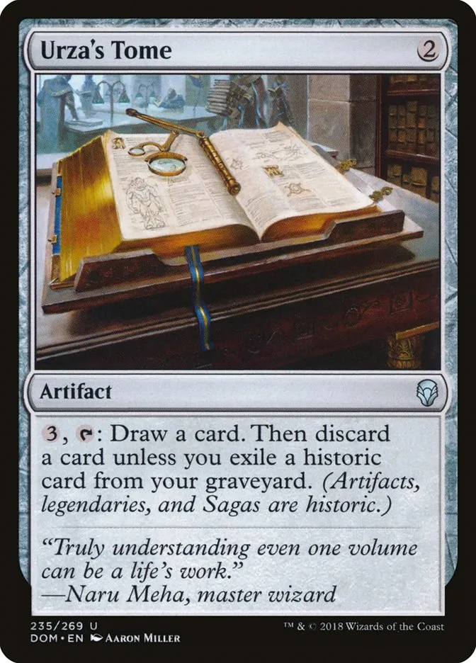 2018 Dominaria Urza's Tome #235 uncommon card image