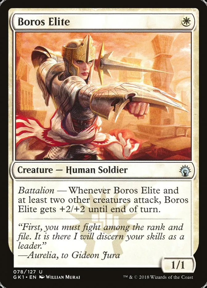 2018 GRN Guild Kit Boros Elite uncommon #78 uncommon card image