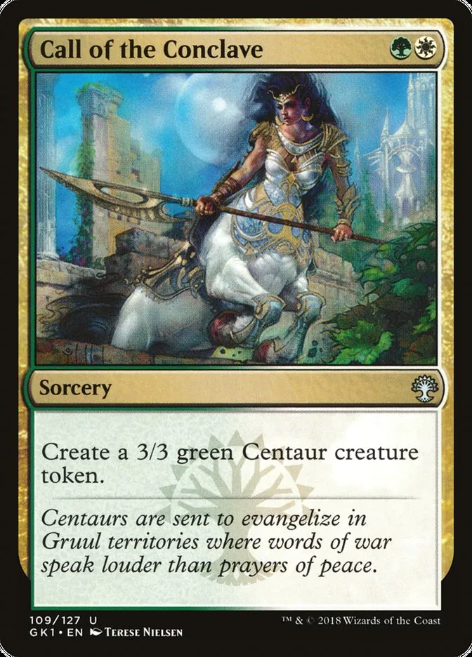 2018 GRN Guild Kit Call of the Conclave #109 uncommon card image
