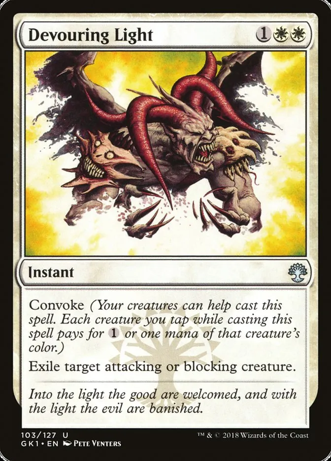 2018 GRN Guild Kit Devouring Light uncommon #103 uncommon card image