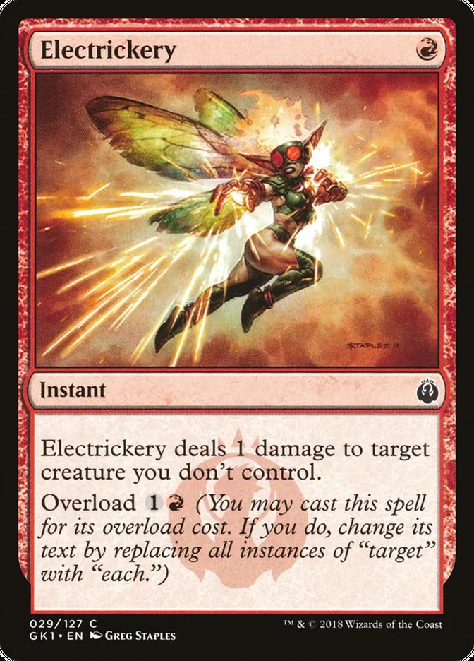 2018 GRN Guild Kit Electrickery common #29 common card image