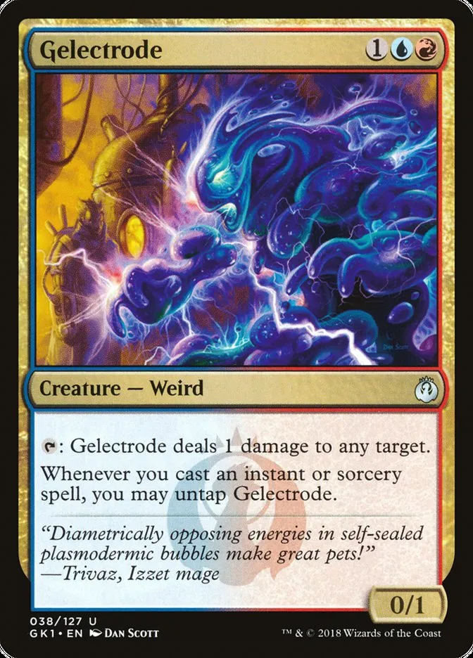 2018 GRN Guild Kit Gelectrode uncommon #38 uncommon card image