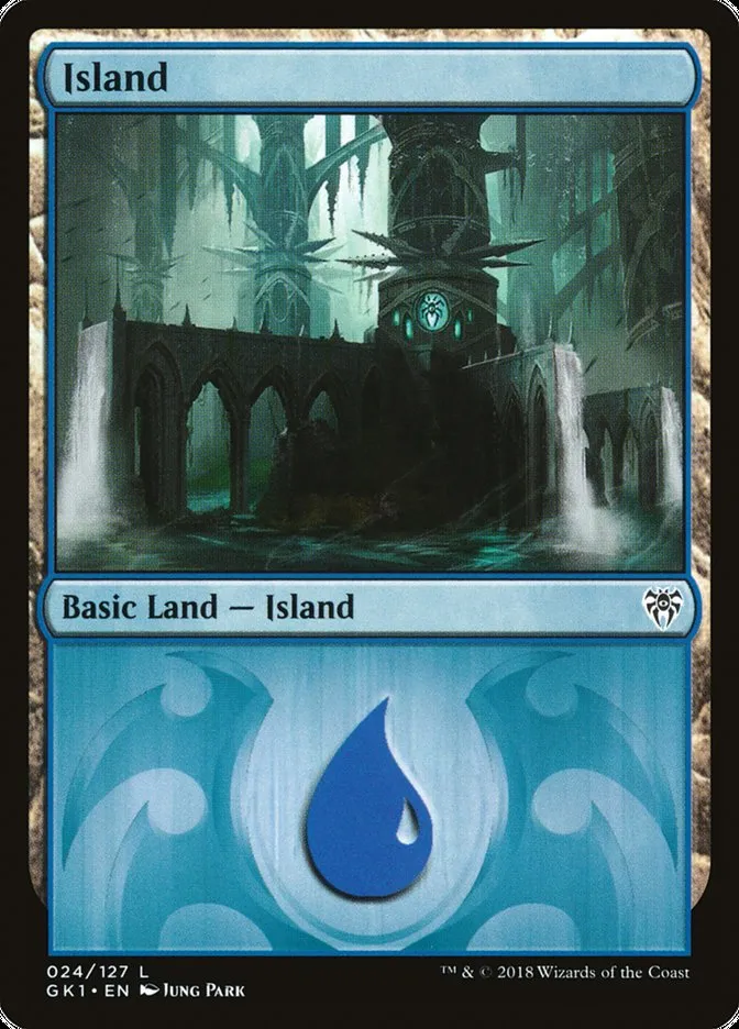 2018 GRN Guild Kit Island common #24 common card image