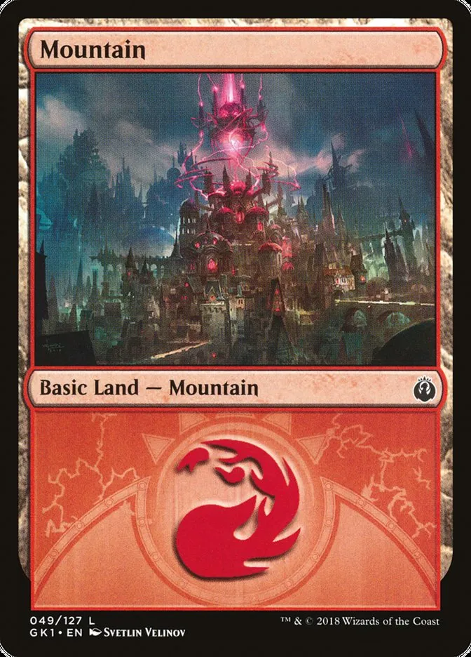 2018 GRN Guild Kit Mountain common #49 common card image