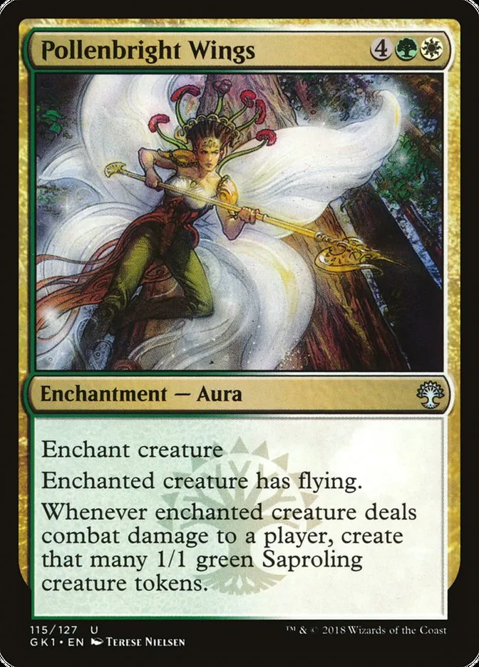 2018 GRN Guild Kit Pollenbright Wings uncommon #115 uncommon card image