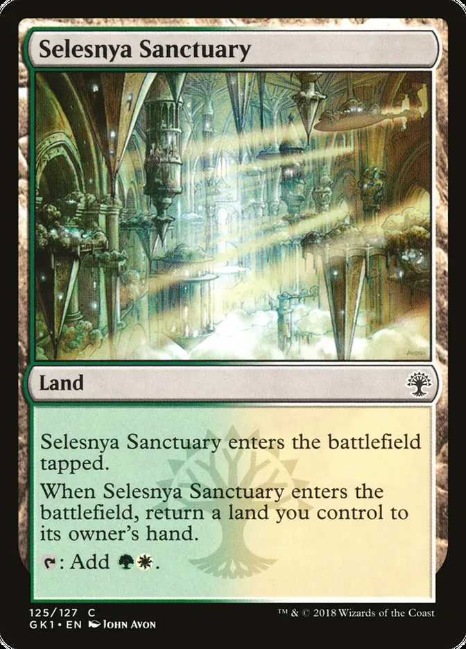 2018 GRN Guild Kit Selesnya Sanctuary common #125 common card image